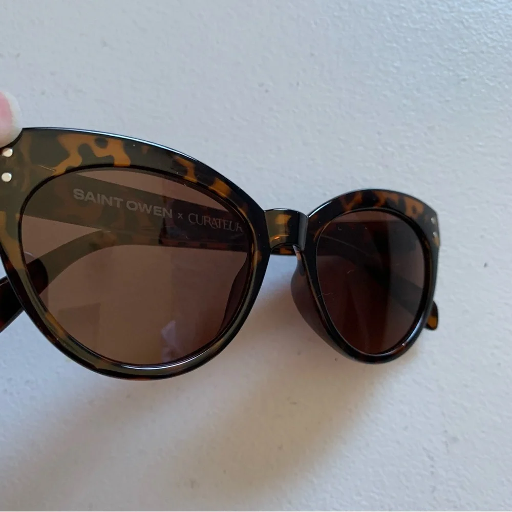 Saint Owen x Curateur WYLDE Tortoise Shell Sunglasses NWOT